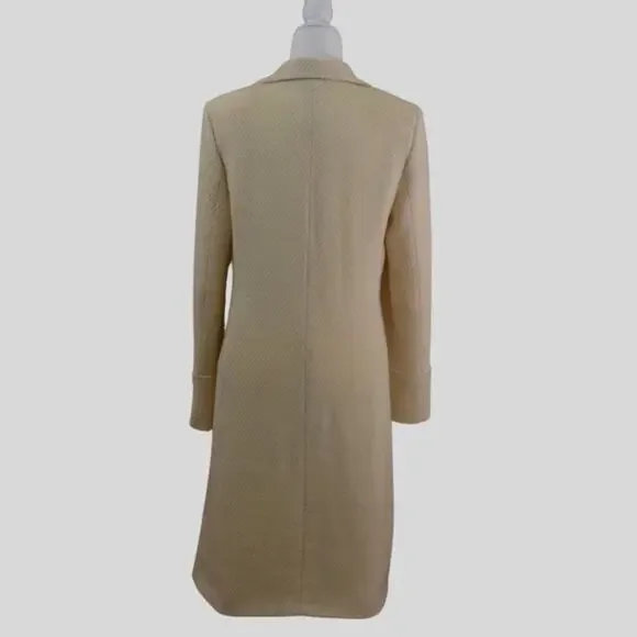 SISLEY Women's Wool Coat Size 10 - Picture 3 of 7